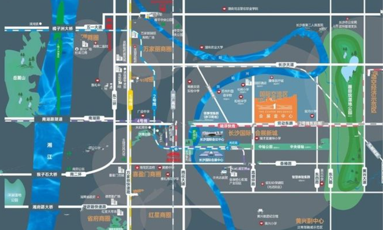 城发恒伟·会展壹中心交通图