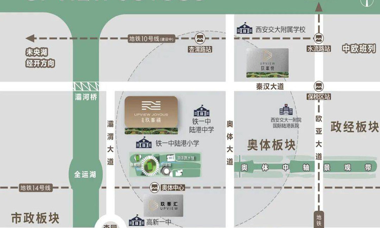 金地·玖峯禧交通图