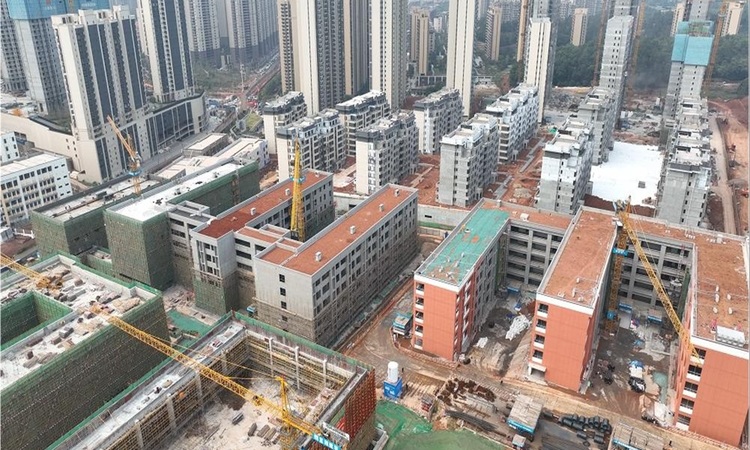 长房岭秀时代周边配套图