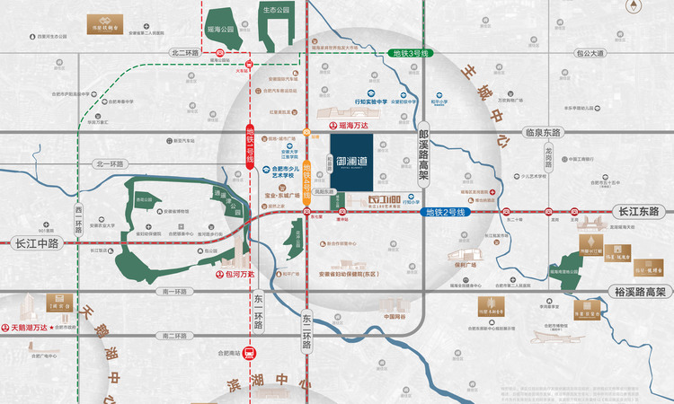 伟星长城御澜道交通图