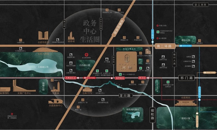 红达天映交通图