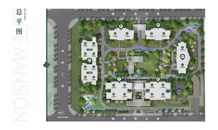 高投新川锦萃楼层平面图