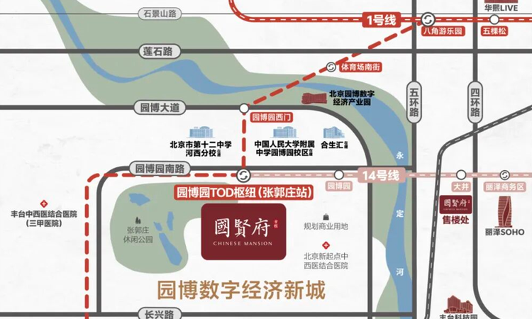 中建·方程国贤府交通图