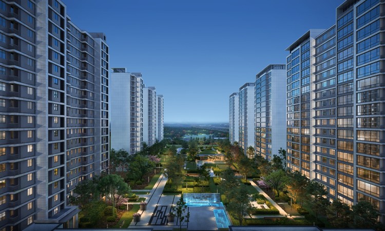 中天杭韵府效果图