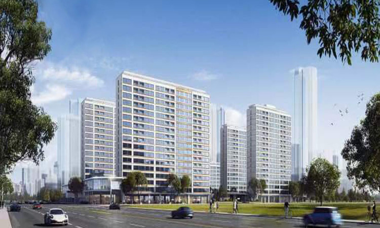 中国铁建西派城实景图