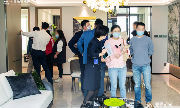 星樾湖滨实景图