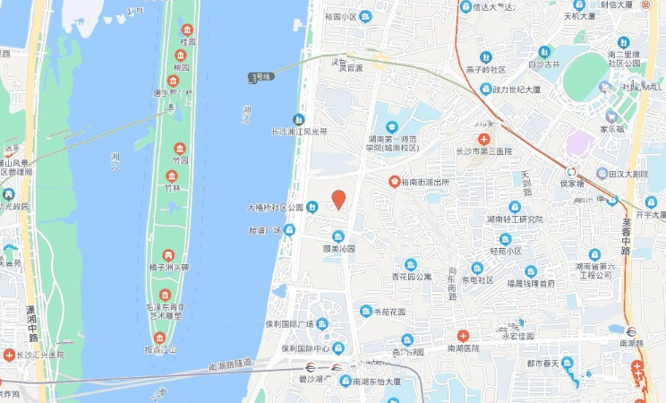 长沙五矿广场交通图