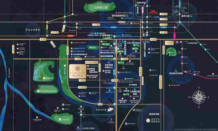 绿城宇诚·晓月和风交通图