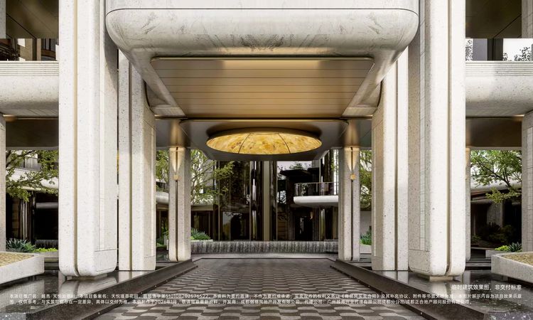 越秀天悦云萃三期效果图