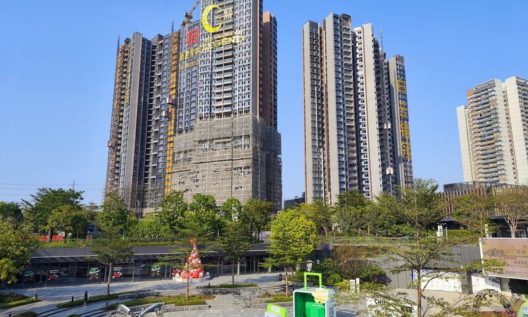 新世界云耀施工进度图
