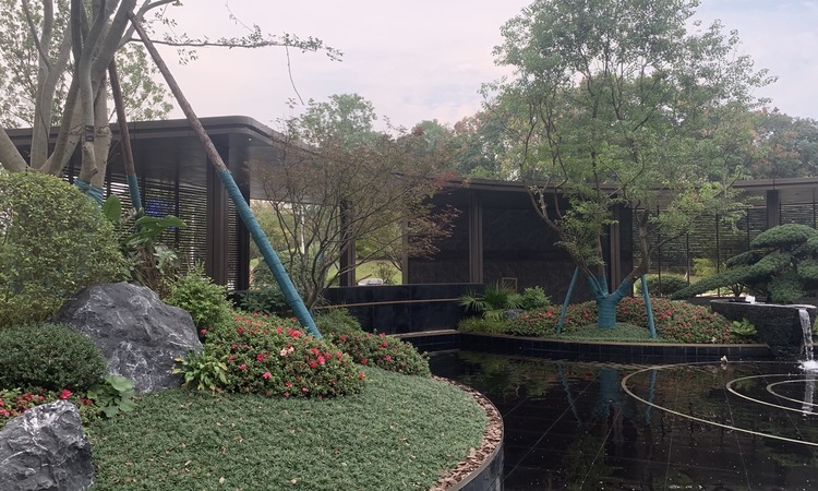 湖南建投·御湖印实景图