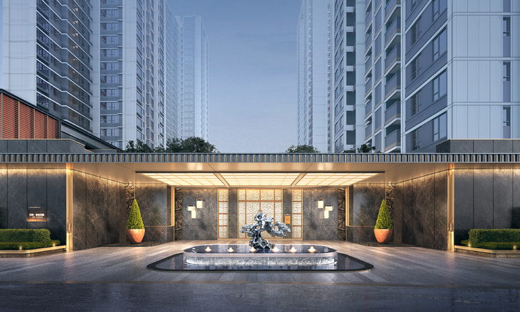 万科·都会印象效果图