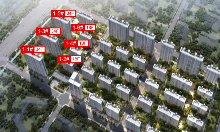 大华公园城市效果图