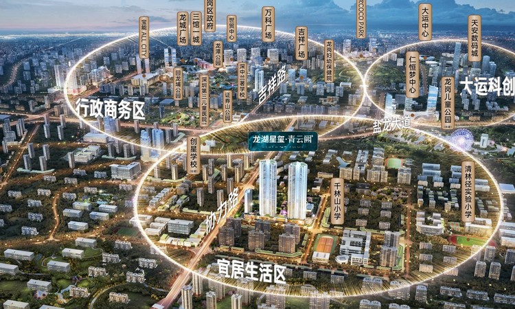 龙湖星玺·青云阙周边配套图