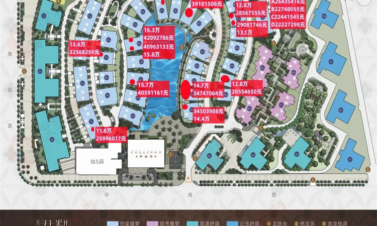 金光华龙岸君粼楼层平面图