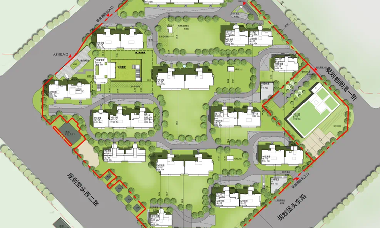 北京隅·东序楼层平面图