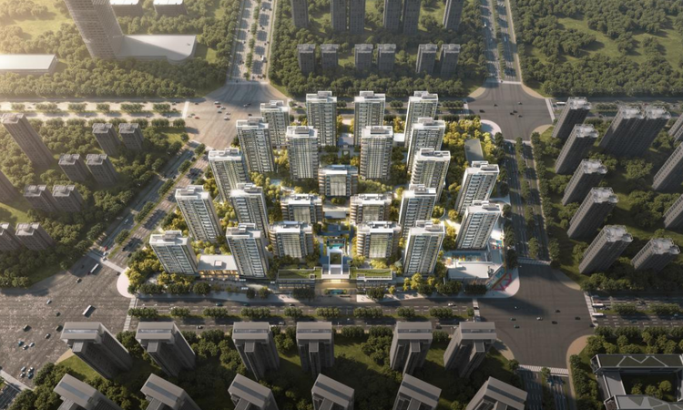 越秀铁建樽樾效果图