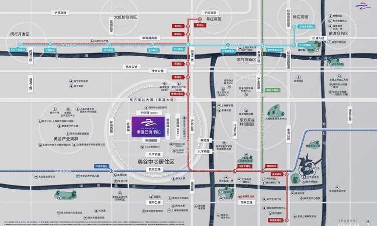 奉发·云境交通图