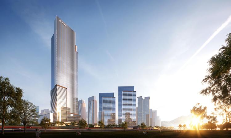 东安湖1号效果图