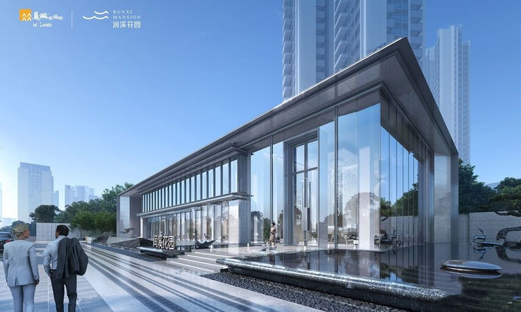华润润溪花园实景图