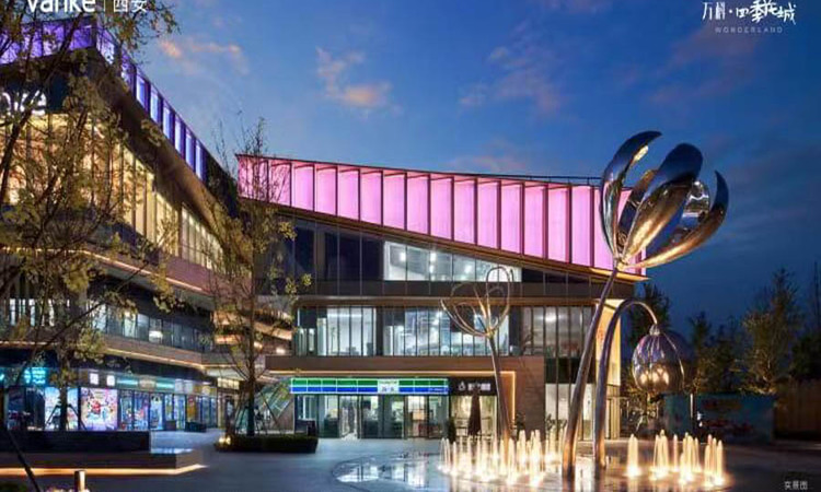 万科四季花城周边配套图