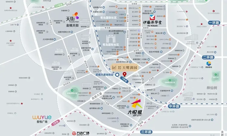 越秀金茂天鹭满园交通图