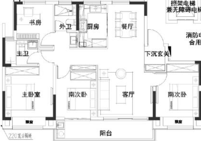 和风雅信楼层平面图