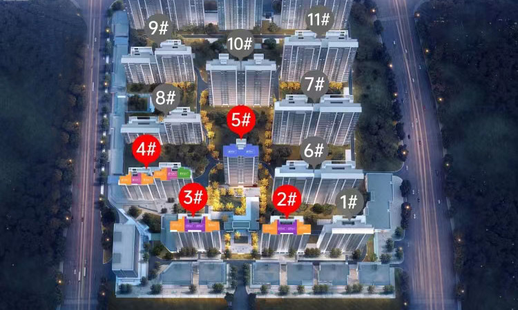 万科东望周边配套图