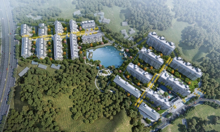 中国电建·泷悦长安楼层平面图