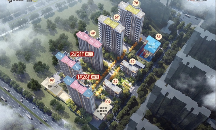 长建望川云庐效果图