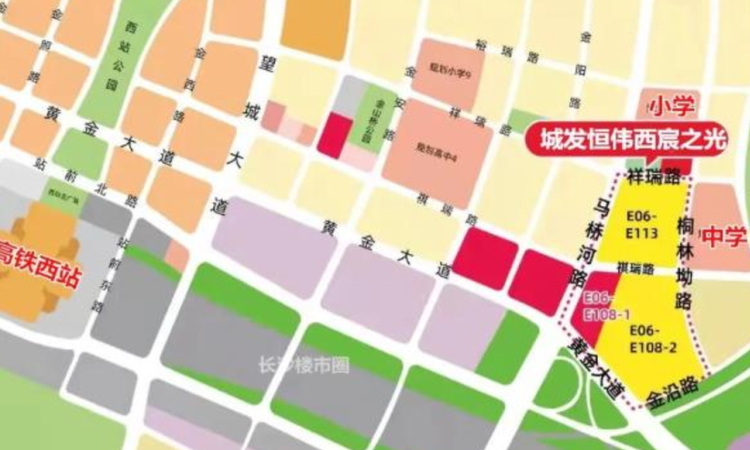 城发恒伟西宸之光交通图