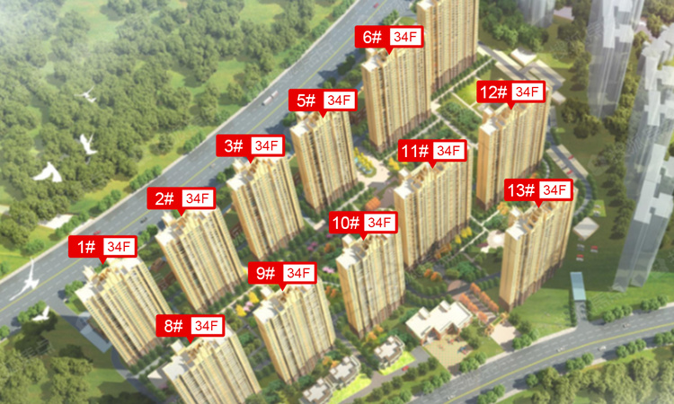 菱湖一品效果图