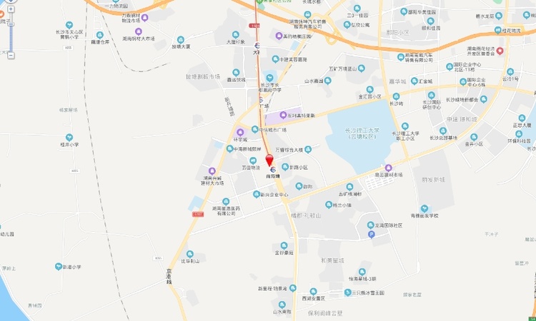 长沙中交世通国际交通图