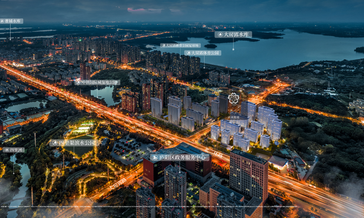 招商庐州致境周边配套图