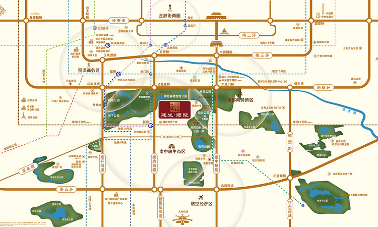 建发·璟院交通图