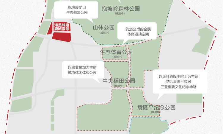 海垦城建·鹿城壹号周边配套图