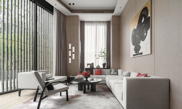 麓隐青竹湖实景图