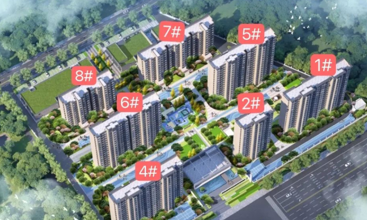 天健云麓府楼层平面图