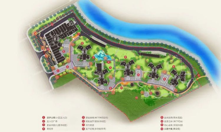 东岸雅居楼层平面图