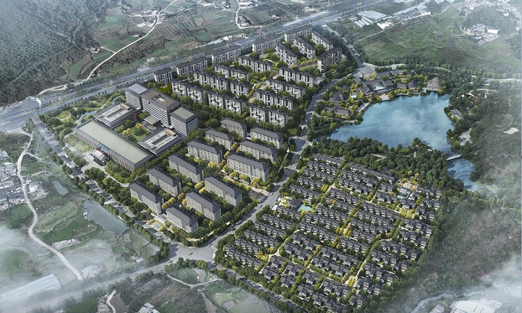 中铁·溪山国际旅游度假区效果图