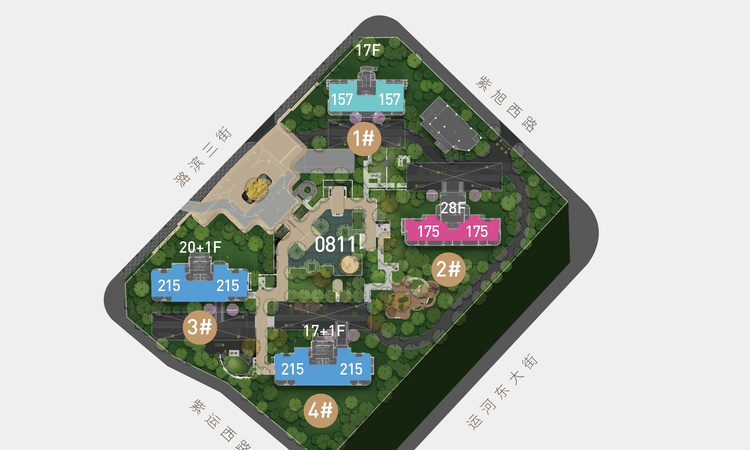 中建·运河玖院楼层平面图