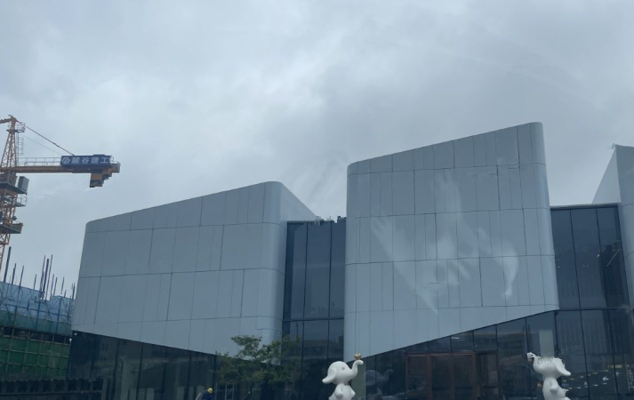 麓谷城市公园施工进度图