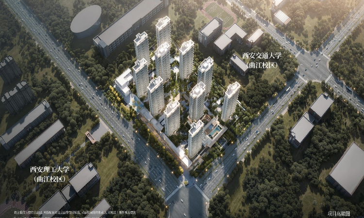 曲江金茂府效果图