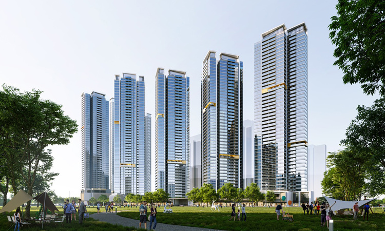 万丰海岸城檀府效果图