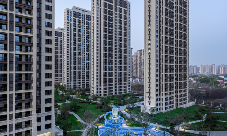 中海国际社区实景图