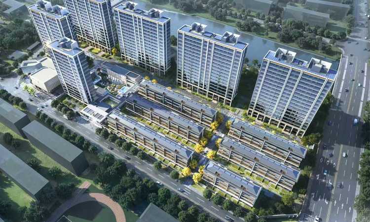 安高海印华庭效果图