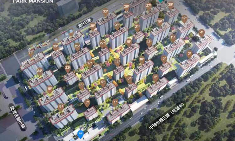 华润置地港悦城楼层平面图