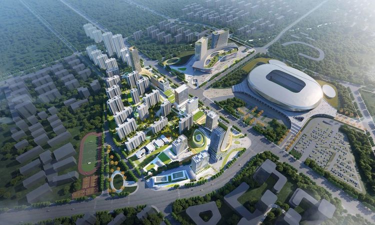 北岸绿茵城效果图