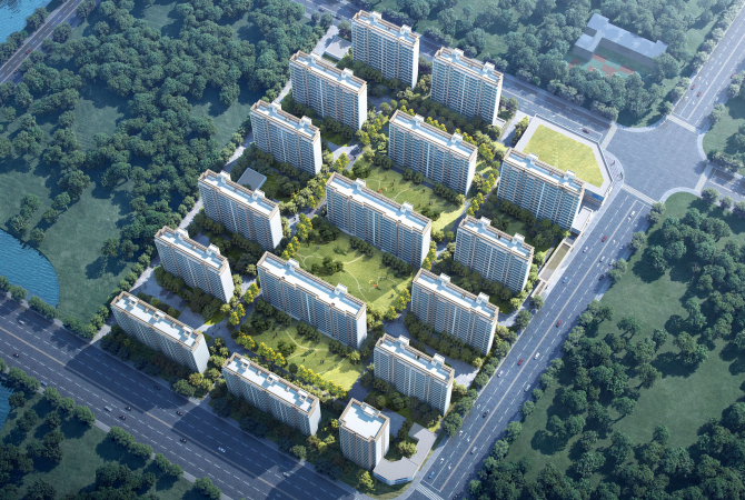 金桥碧云澧悦效果图