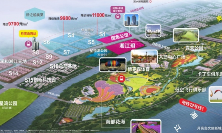 长房润和·湘江玥交通图